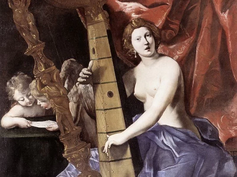 1582-Giovanni Gaspare Lanfranco - Allegoria della musica - Galleria Nazionale d'Arte Antica, Roma